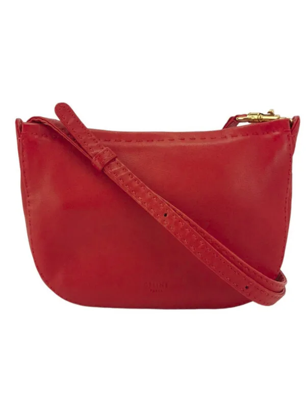 Винтажная сумка Celine Lambskin Crossbody