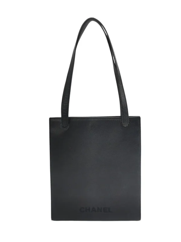 Chanel Calfskin Logo Shoulder Bag (Шанель)