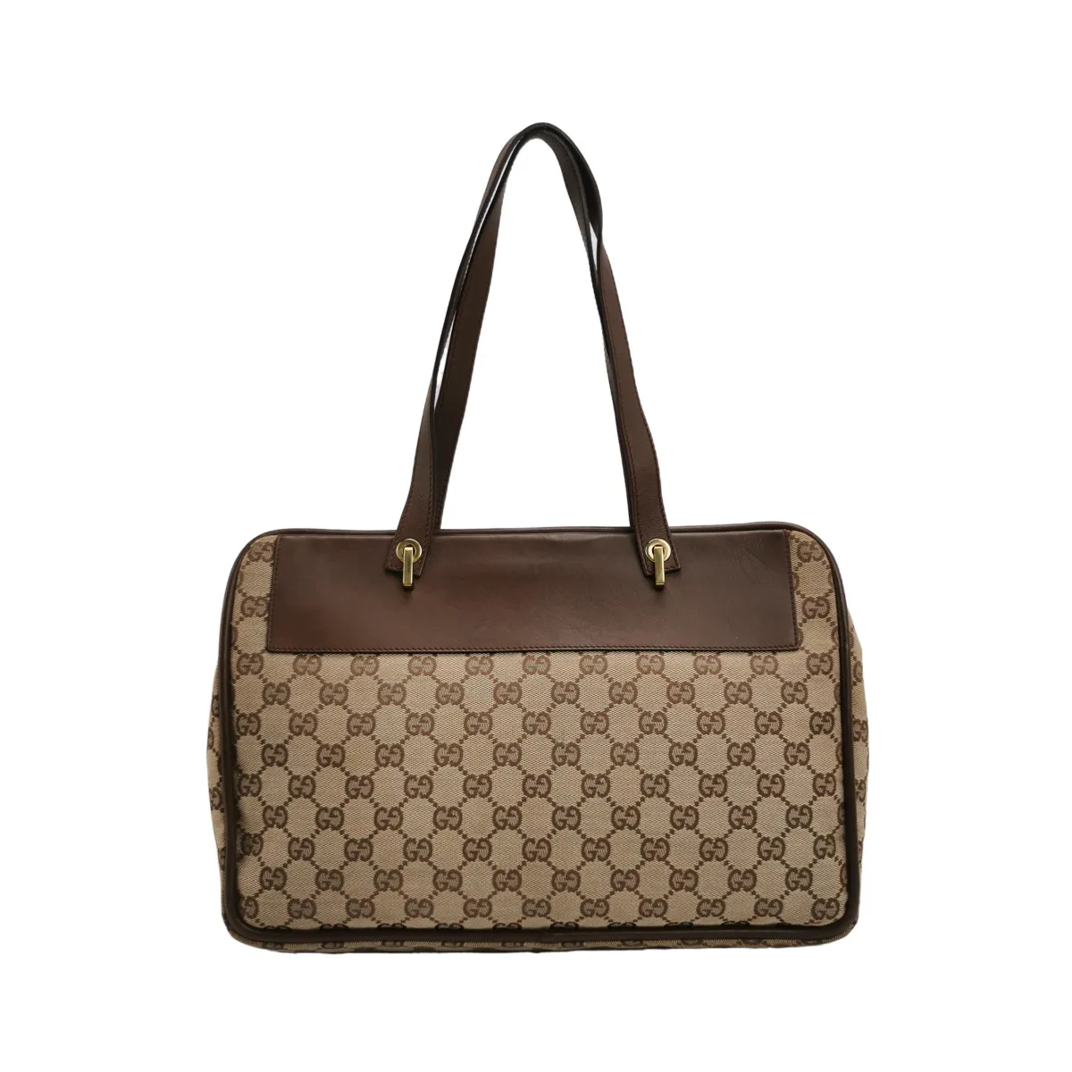 Gucci Calfskin Logo Shoulder Bag (Гуччи) — фото 1