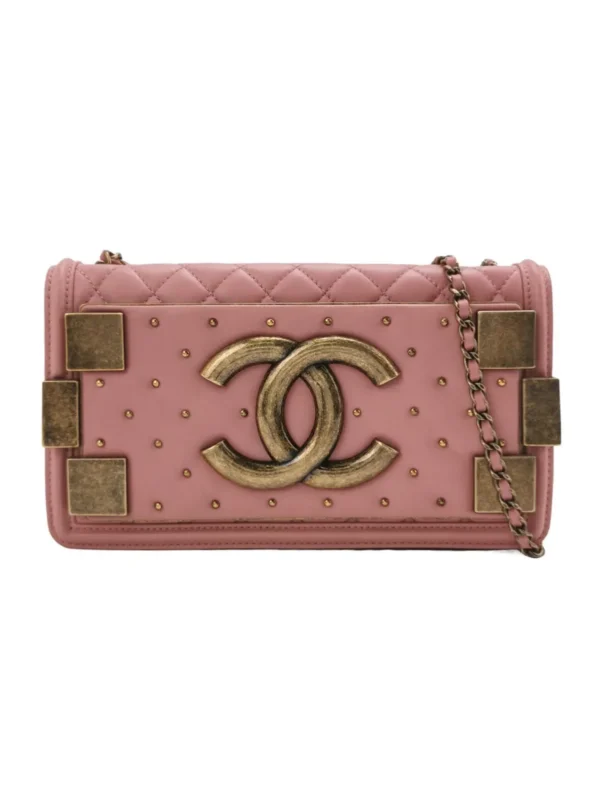 Chanel Lambskin CC Shoulder Bag