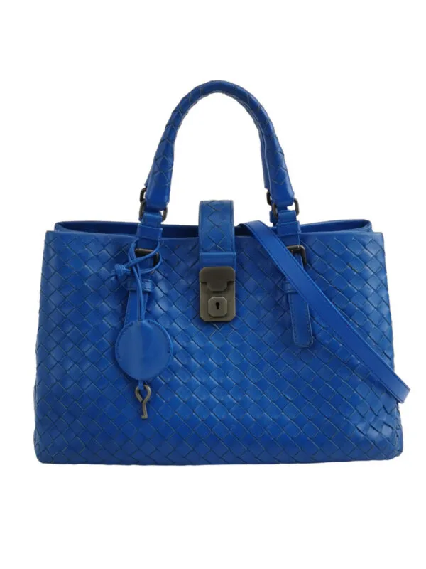 Винтажная сумка Bottega Veneta Roma Intrecciato