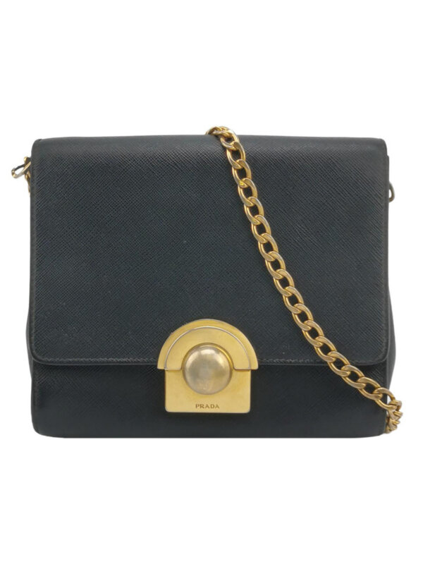 Винтажная сумка Prada Saffiano Lux Logo