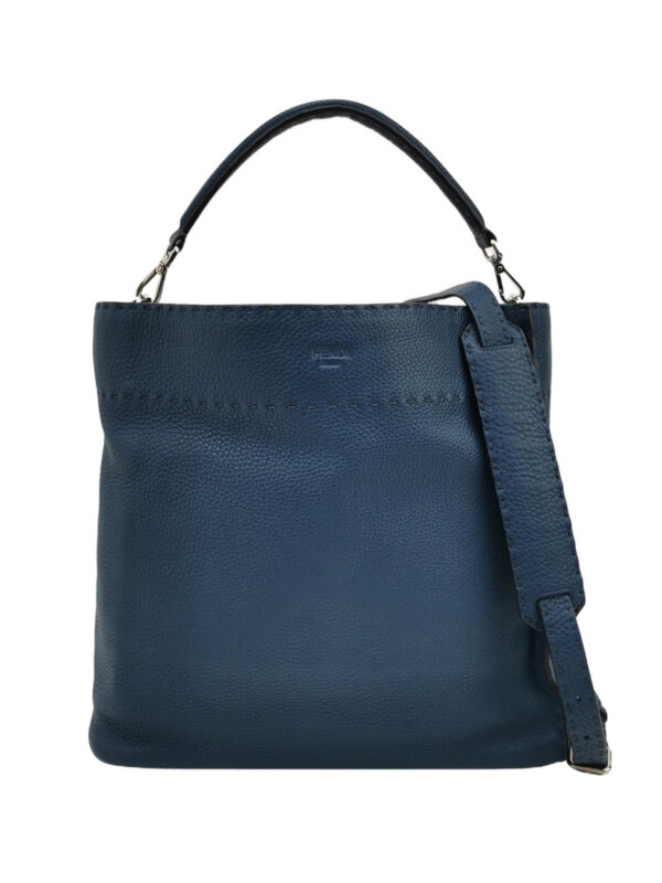 Винтажная сумка Fendi Logo Bucket Bag