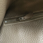 Hermès Victoria Togo 18 etoupe K — фото 11