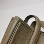 Hermès Victoria Togo 18 etoupe K — фото 12