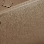 Hermès Victoria Togo 18 etoupe K — фото 17