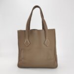 Hermès Victoria Togo 18 etoupe K — фото 5