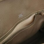 Hermès Victoria Togo 18 etoupe K — фото 8