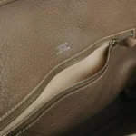Hermès Victoria Togo 18 etoupe K (Эрмес) — фото 8