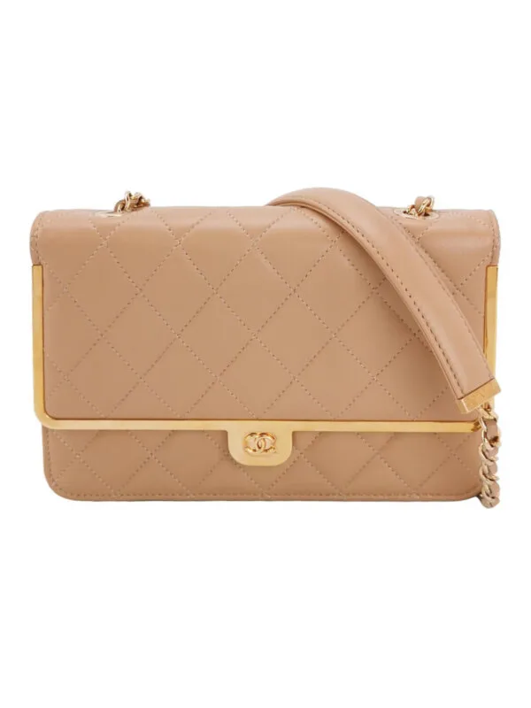 Chanel Quilted Lambskin CC Crossbody