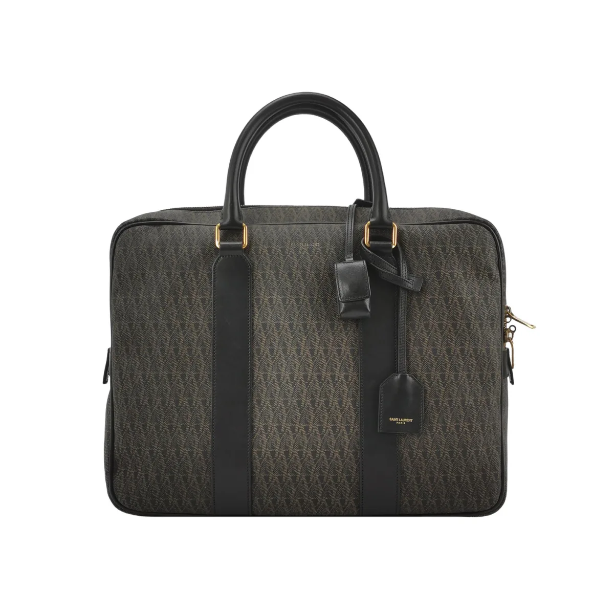 Saint Laurent Calfskin Logo Handbag (Сен Лоран) — фото 1