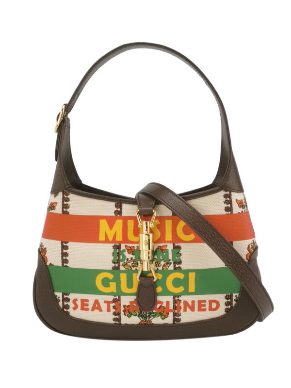 Винтажная сумка Gucci 100 Jackie 1961 logo