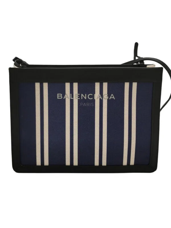 Винтажная сумка Balenciaga Navy Logo