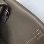 Hermès Halzan 25 TC 18 etoupe B — фото 11