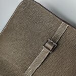 Hermès Halzan 25 TC 18 etoupe B — фото 12