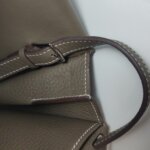 Hermès Halzan 25 TC 18 etoupe B — фото 14