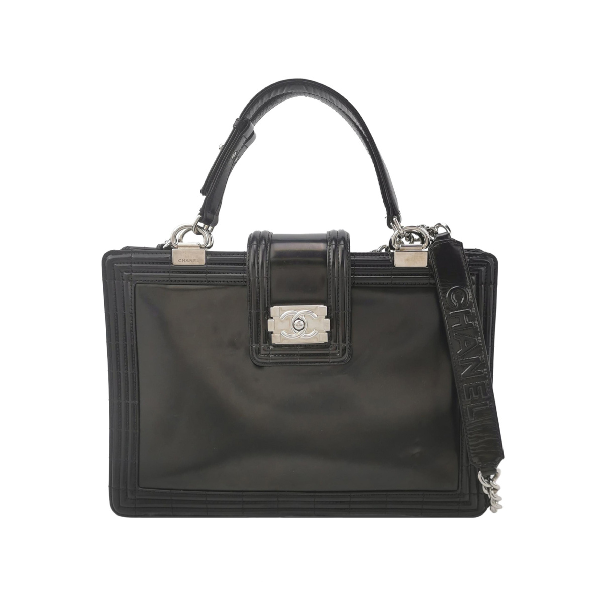 Chanel Patent Leather Shoulder Bag — фото 1