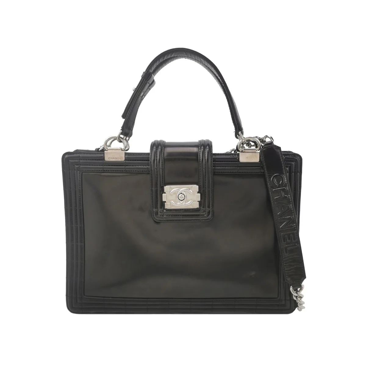 Chanel Patent CC Shoulder Bag (Шанель) — фото 1