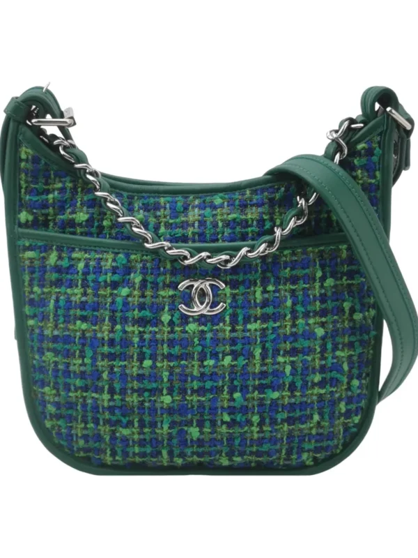 Chanel Colorblock Calfskin CC Crossbody