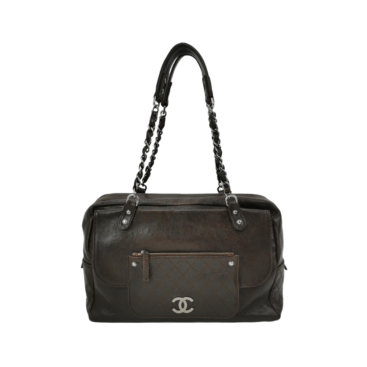 Chanel Leather Shoulder Bag — продано