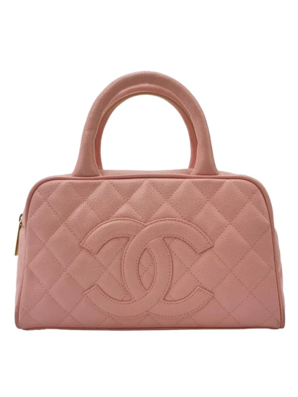 Chanel Quilted Calfskin CC Handbag (Шанель)