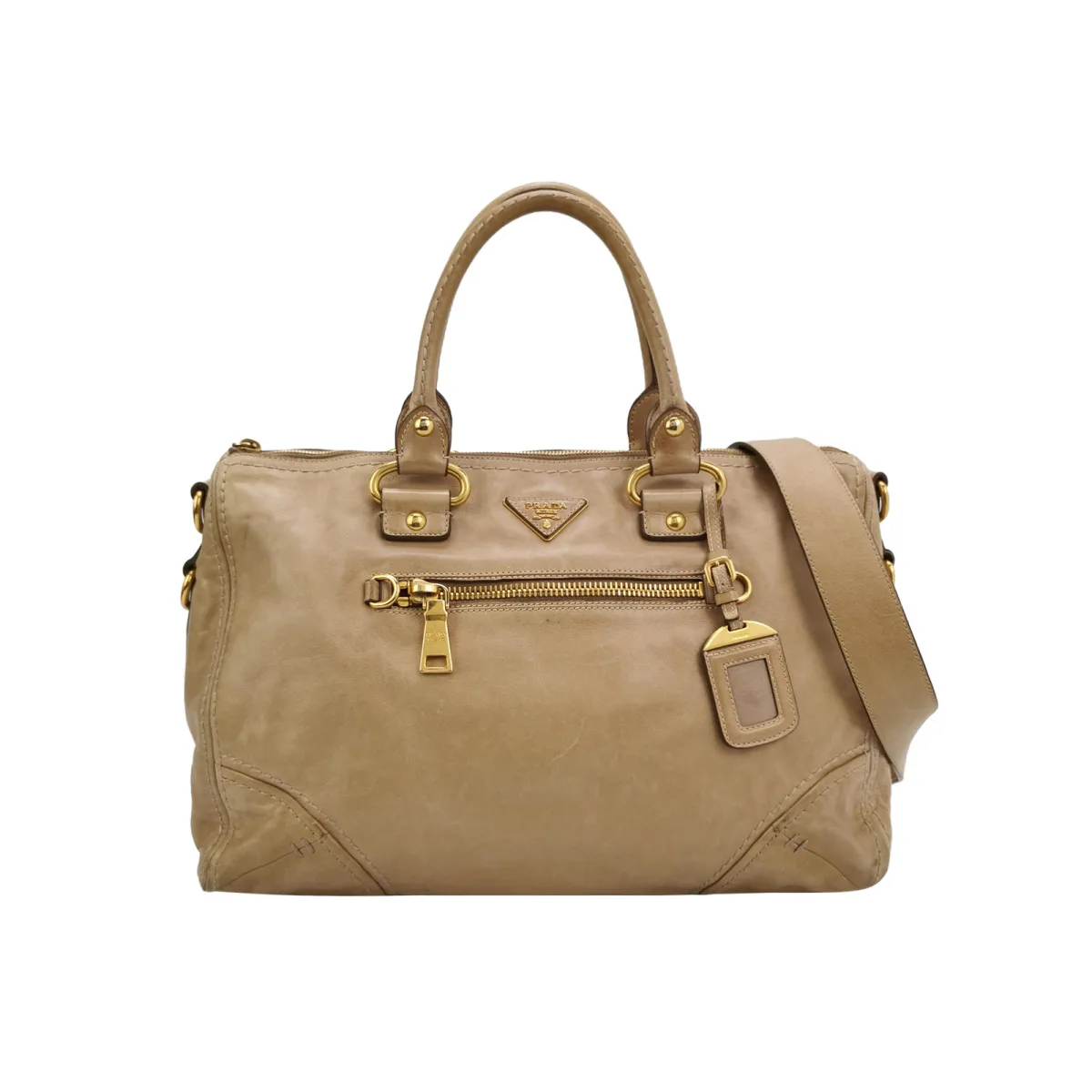 Prada Logo Shoulder Bag — продано