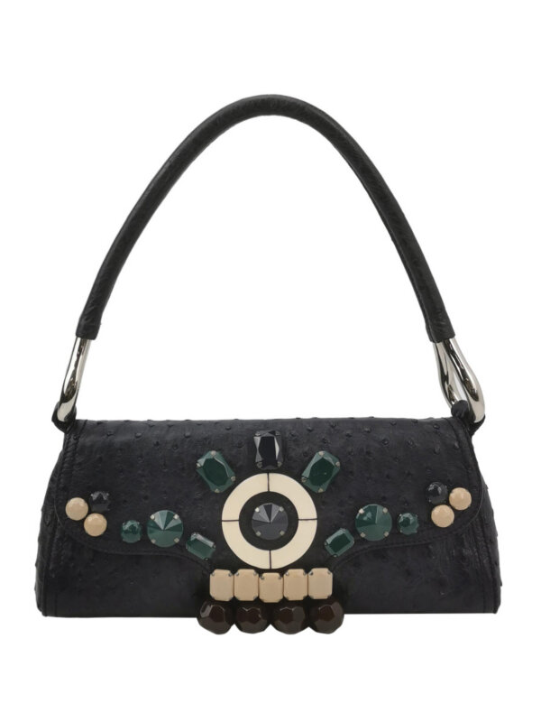 Prada Ostrich Shoulder Bag — продано