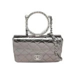 Chanel Quilted Waxed Calfskin CC Crossbody (Шанель) — миниатюра 1
