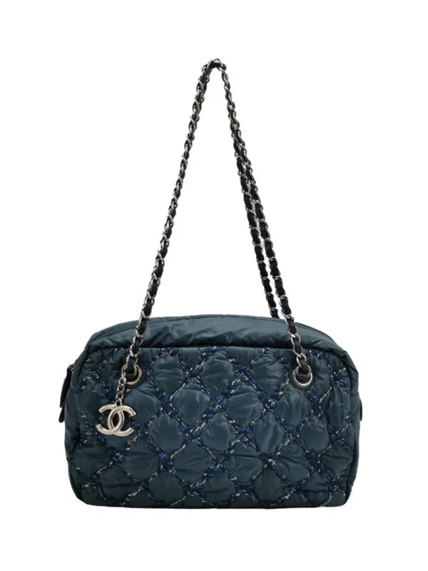 Chanel Quilted Lambskin CC Shoulder Bag