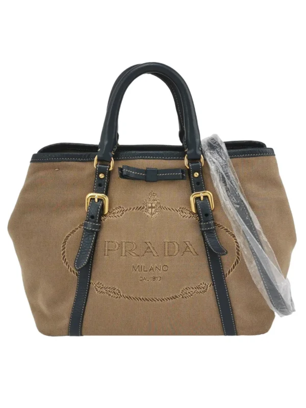 Винтажная сумка Prada Colorblock Calfskin Logo Crossbody