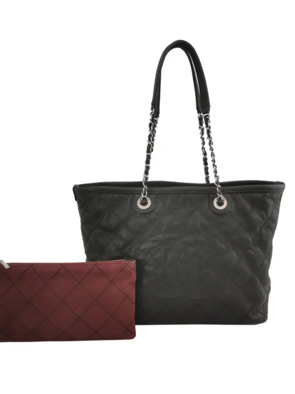 Chanel Quilted Calfskin CC Shoulder Bag