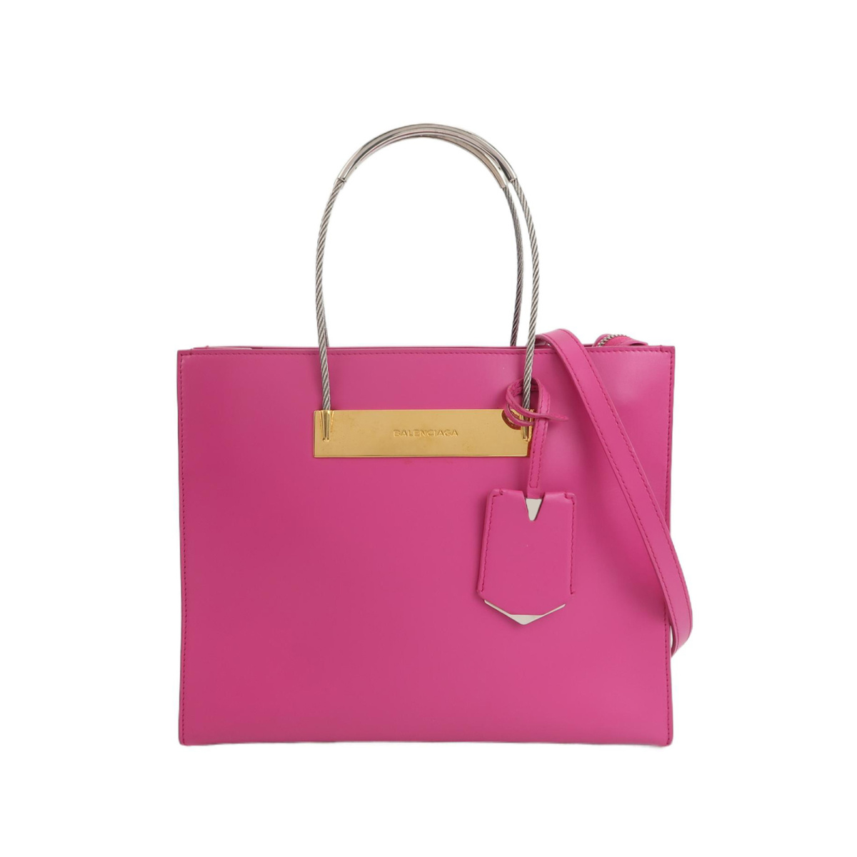 Balenciaga Leather Shoulder Bag — фото 1