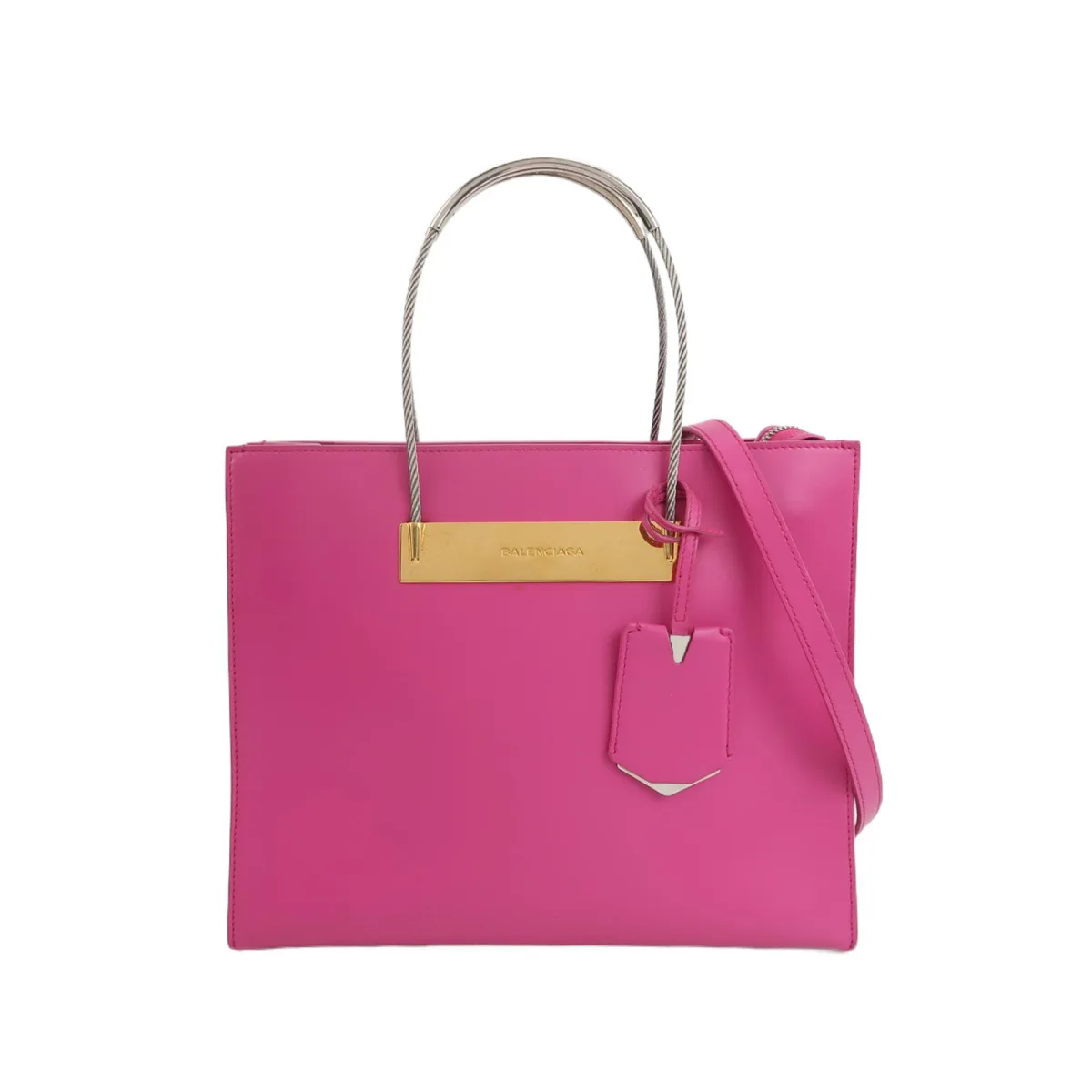 Balenciaga Leather Shoulder Bag — продано