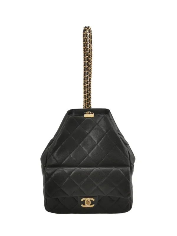 Chanel Quilted Calfskin CC Shoulder Bag (Шанель)