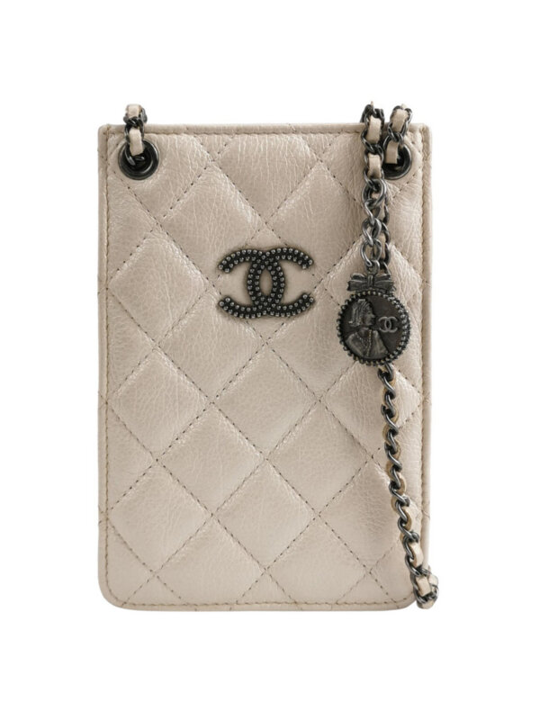 Винтажная сумка Chanel Leather Shoulder Bag