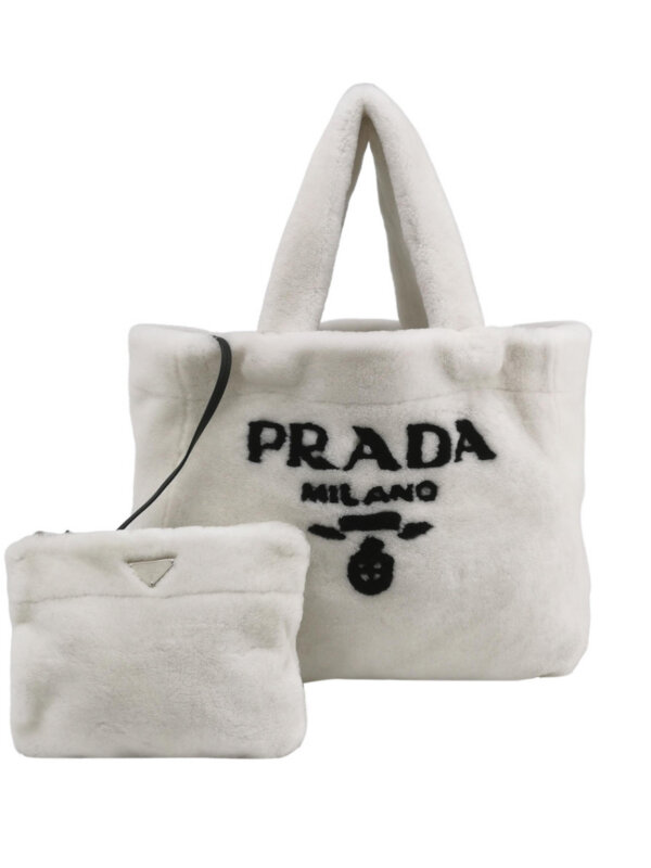 Винтажная сумка Prada Lambskin Tote