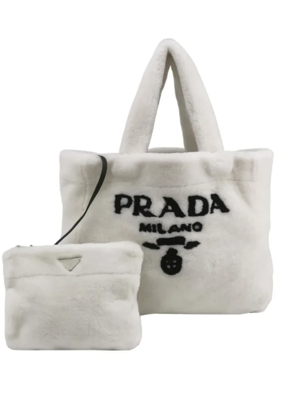 Prada Lambskin Logo Handbag (Прада)