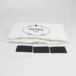 Prada Lambskin Logo Handbag (Прада) — фото 10