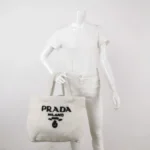 Prada Lambskin Logo Handbag (Прада) — фото 2