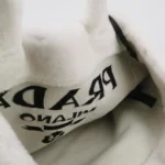 Prada Lambskin Logo Handbag (Прада) — фото 8