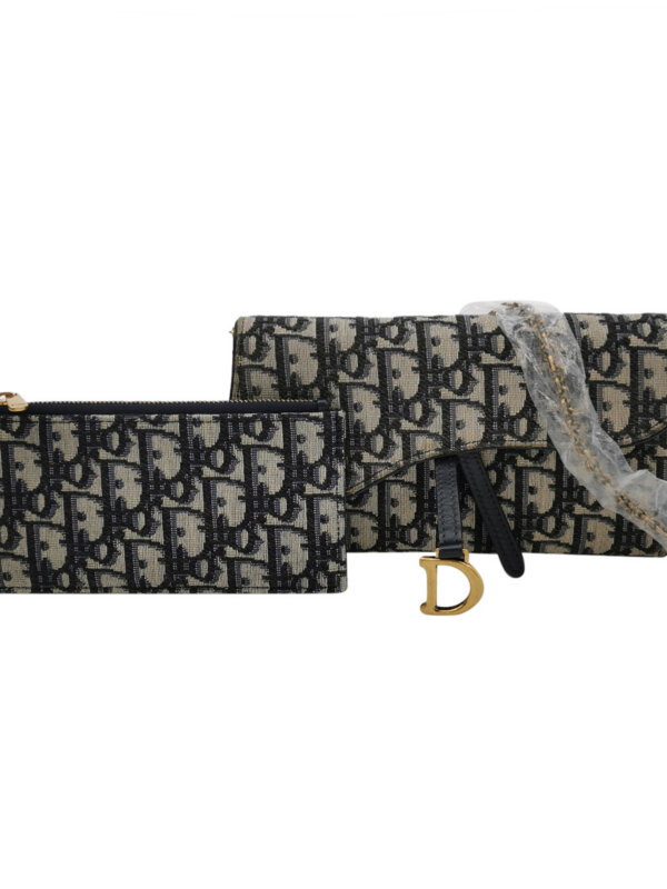 Винтажная сумка Dior Saddle Oblique