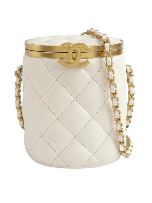 Chanel Quilted Lambskin CC Crossbody