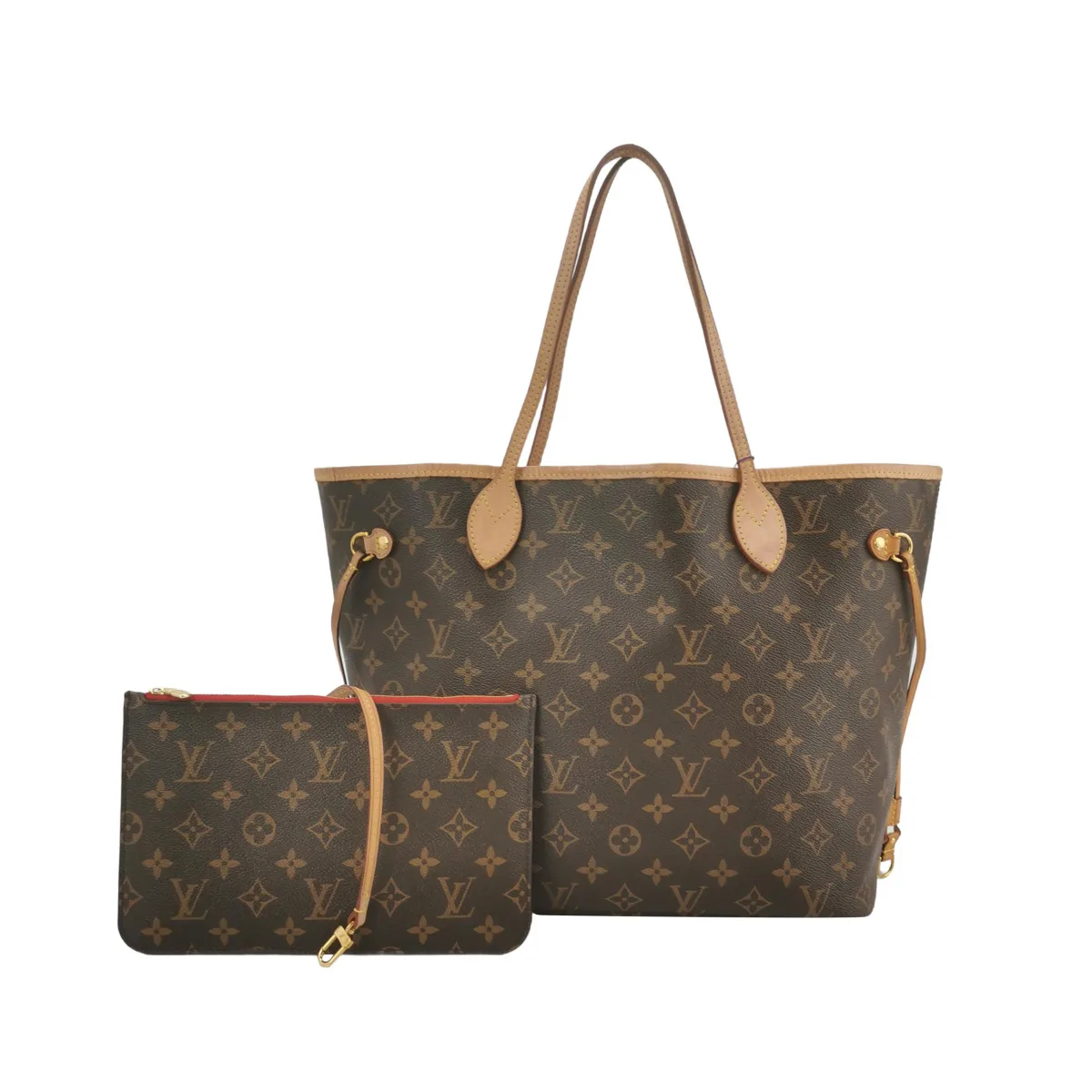 Louis Vuitton Neverfull Monogram (Луи Виттон) — фото 1
