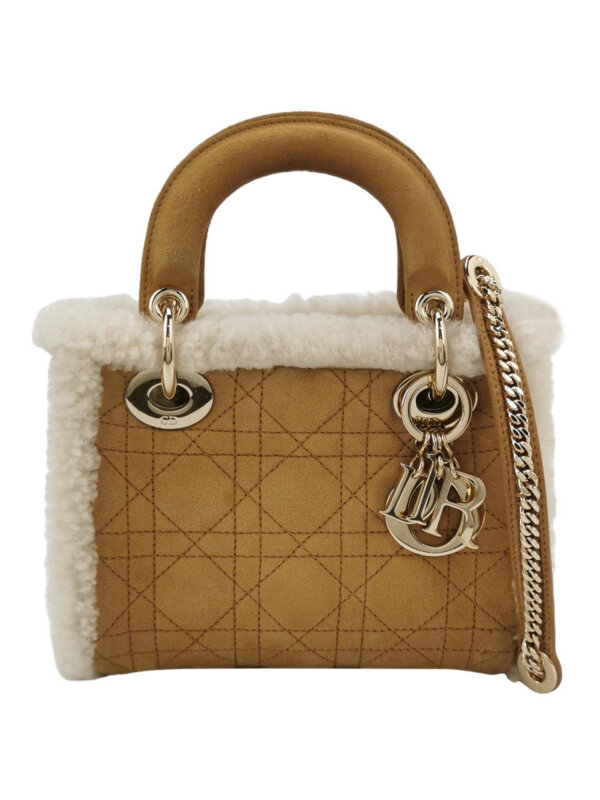 Винтажная сумка Dior Lady Dior Logo