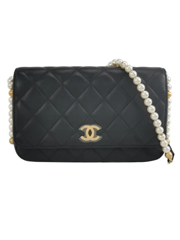 Chanel Quilted Calfskin CC Crossbody