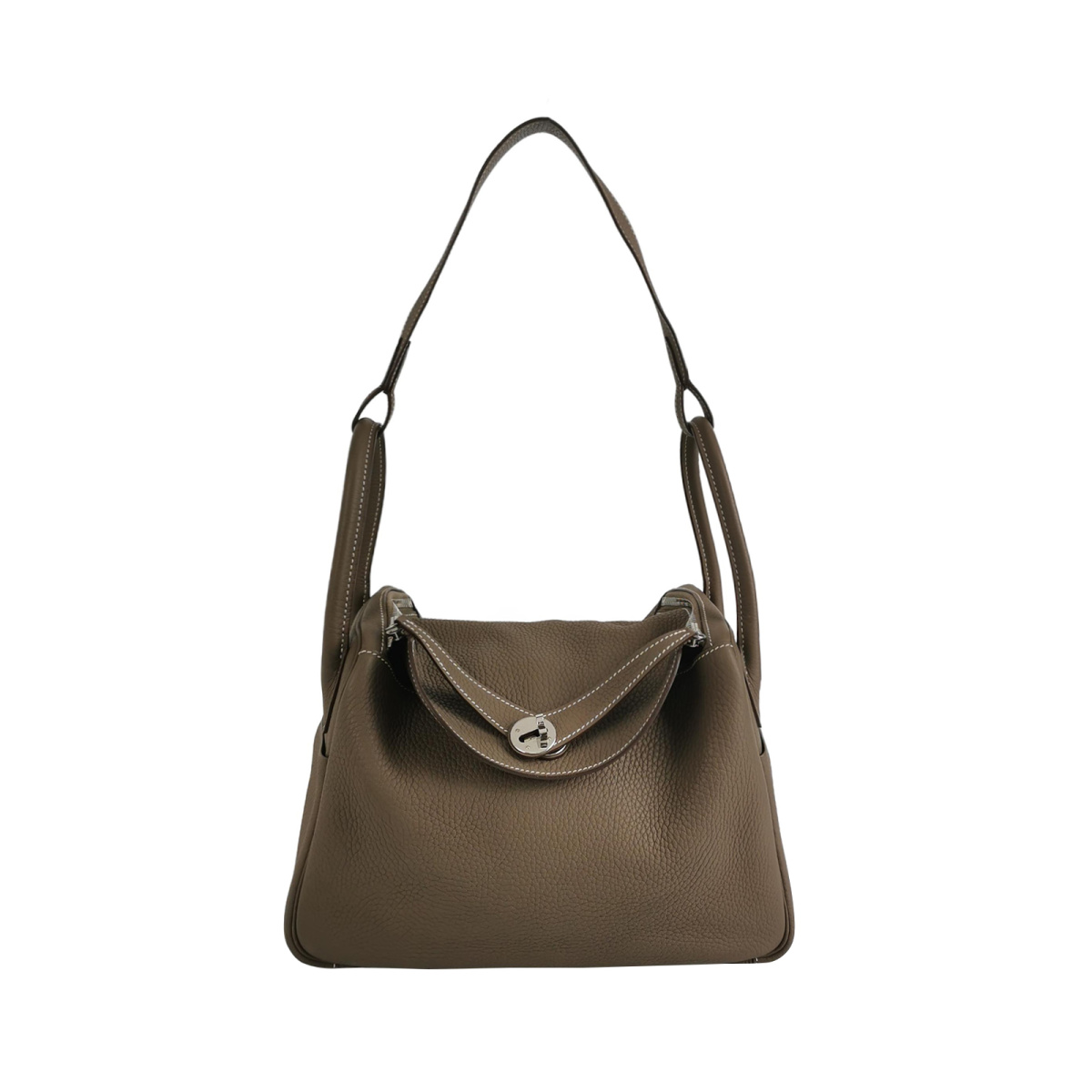 Hermès Lindy 30 Clemence（TC）18 etoupe T — продано