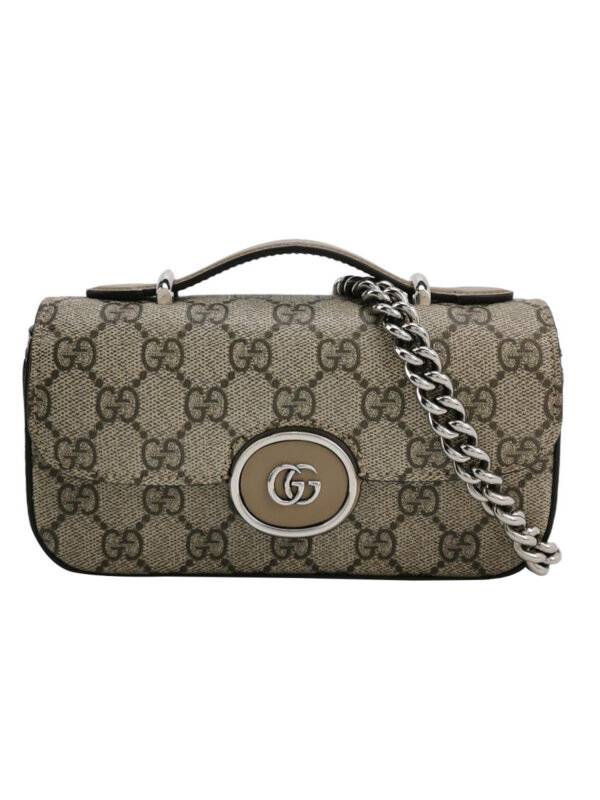 Винтажная сумка Gucci Petite GGGG