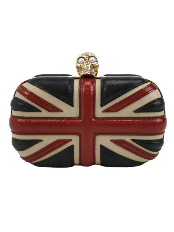 Винтажная сумка Alexander McQueen Skull