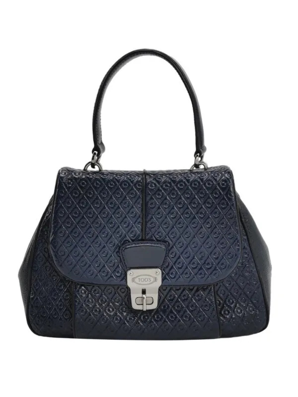Винтажная сумка Tod's Patent Logo Handbag