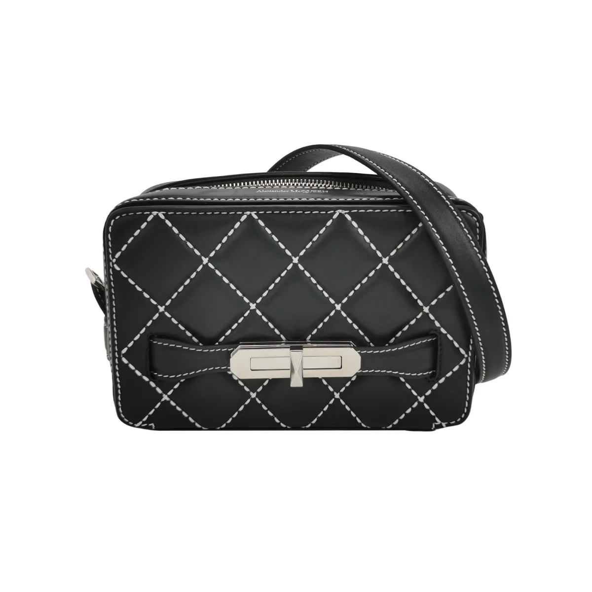 Alexander McQueen Quilted Lambskin Crossbody — фото 1